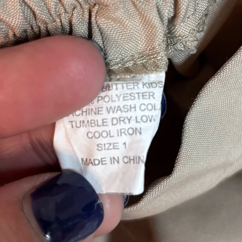 Kids Tan Formal Pants size 1 (12 months)